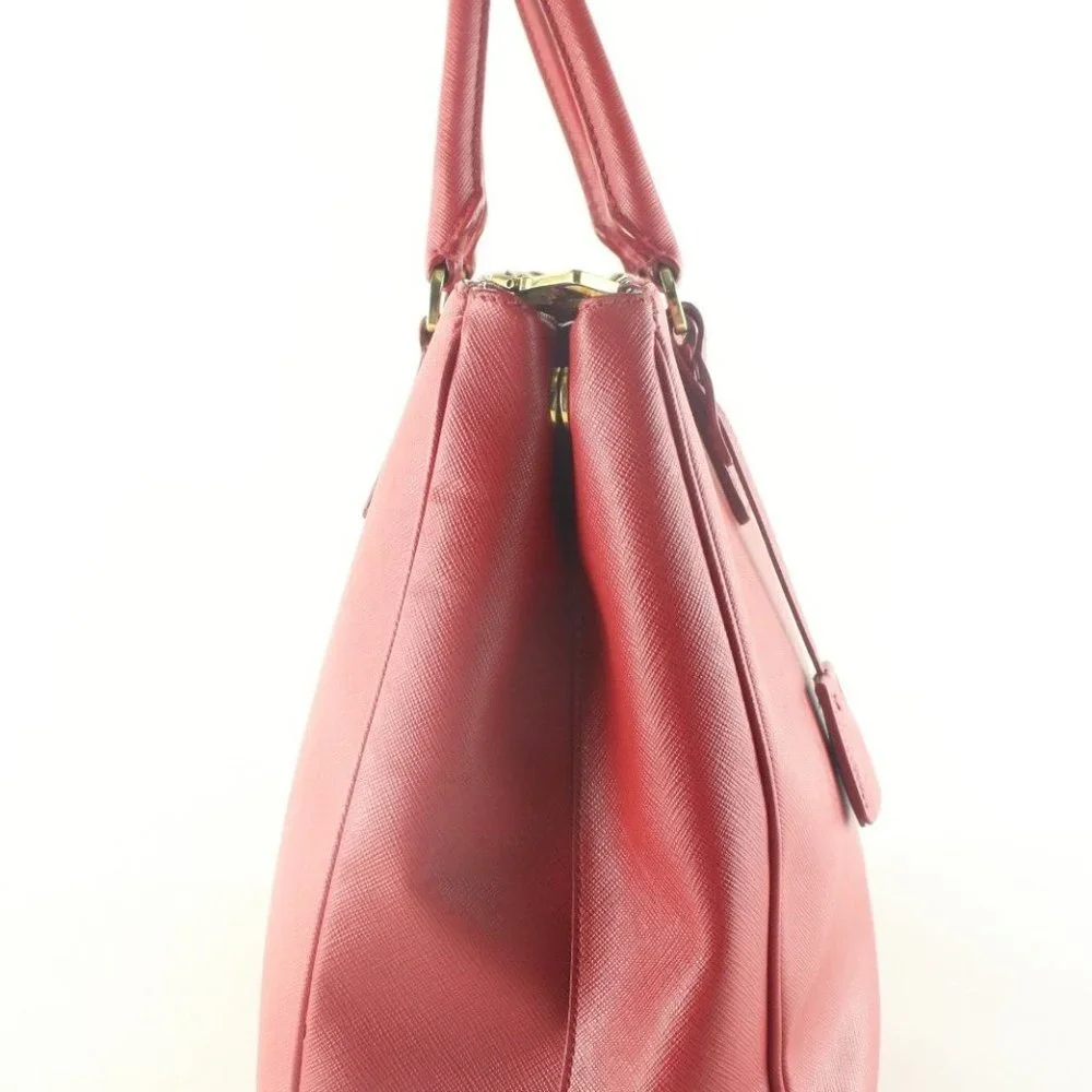 Prada red saffiano